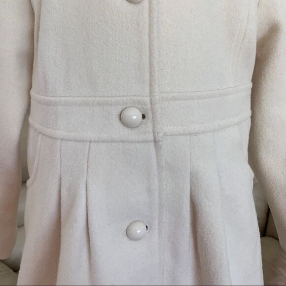New Janie and Jack Classics Dress Wool Coat Sz 4-5 - Picture 2 of 5